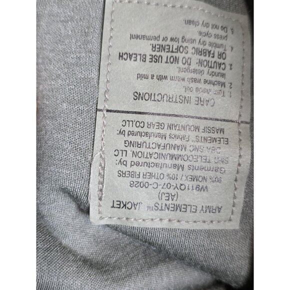 Massif Elements Softshell Jacket Mens Large ACU UCP Camo Flame Resistant Army - Picture 4 of 8